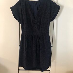 Madewell leaf pattern dress